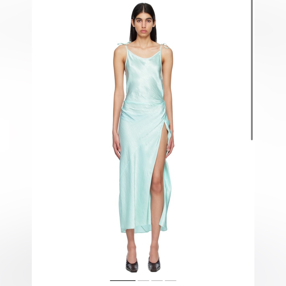 COPY - Acne Studios satin wrap dress
